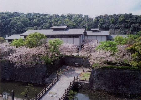 Ruin of Tsurumaru Castle. Kagoshima prefectural historical museum「REIMEIKAN」