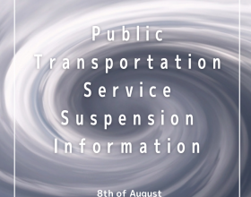 Public Transportation Service & Sea Service Suspension Information on the 8th of August